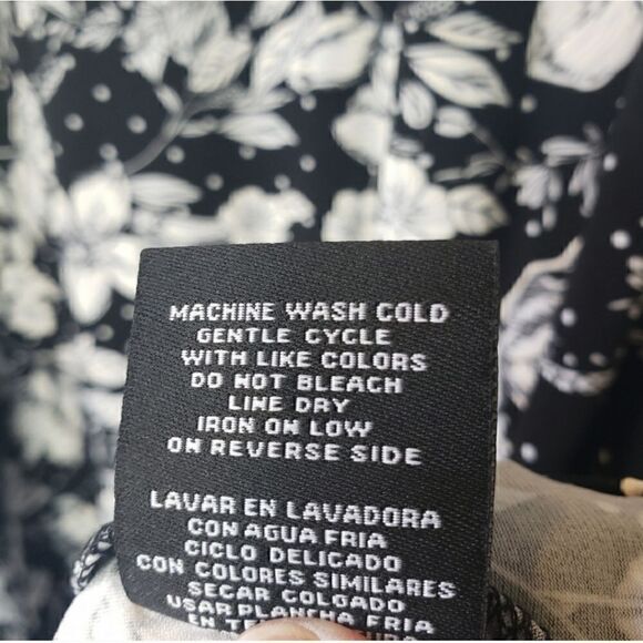 CHETTA B Floral & Polka-dot Jersey-knit Dress - Picture 6 of 9